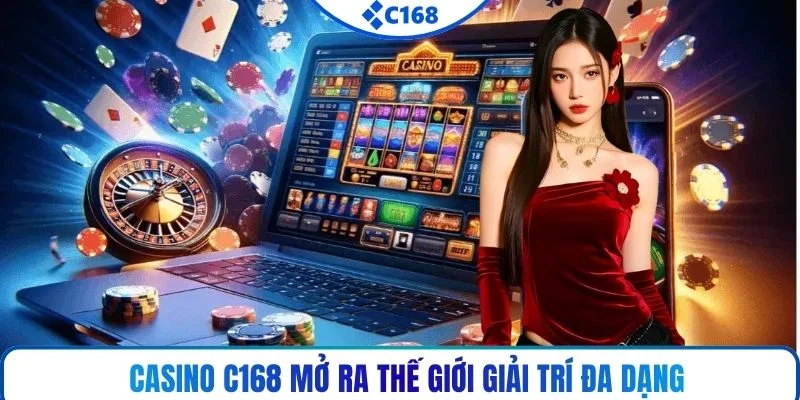 Casino C168 mở ra thế giới giải trí đa dạng