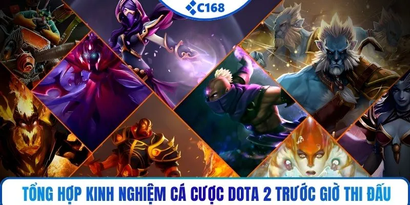 Tổng hợp kinh nghiệm cá cược dota 2 trước giờ thi đấu